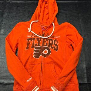 Mitchell & Ness Orange Philadelphia Flyers Hoodie